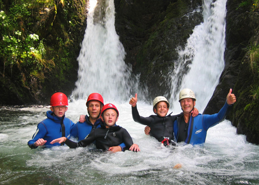 canyoning mauritius